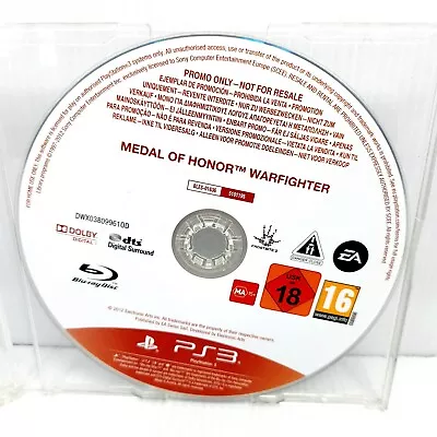 Medal Of Honor Warfighter (Sony Playstation 3 PS3) Promo Game Disc • $14.50