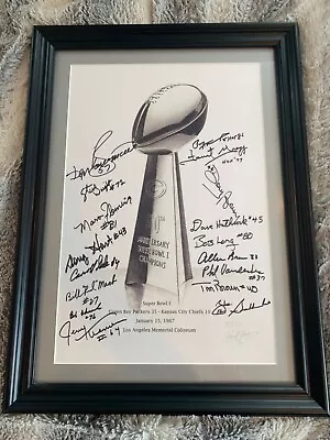 1967 Green Bay Packers Super Bowl 1 Team Signed  Photo • $399