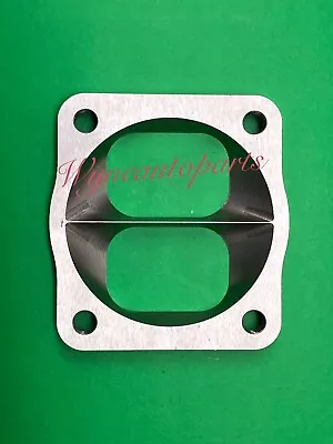 Mild Steel T4 Divided To 3.5 Inch Inlet Transition Turbo Flange 1/2  CNC S300 • $49.13