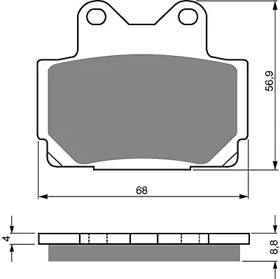 Rear Brake Pads For Yamaha FZX RZ RZR TDR 250 RD 350 • £13.95