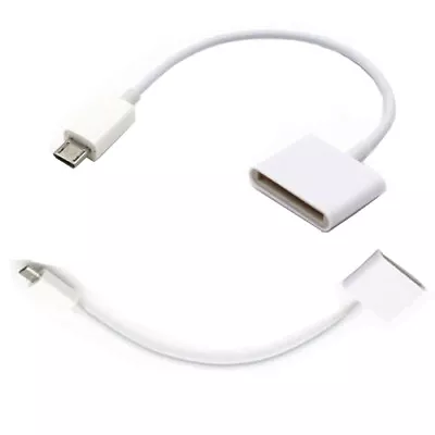 30pin Female To Micro USB Male Data Charging Adapter Cable For IPhone IPod IPad • £5.94