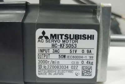 Mitsubishi SERVO MOTOR  HC-KFS053  HCKFS053    New 2-5 Days Delivery • $184