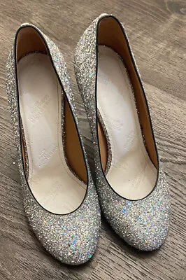 Maison Margiela Glitter Metal Heels - Metallic - Pumps • $200