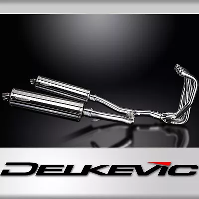 KAWASAKI ZZR1100 GPZ1100S 4-2 EXHAUST SYSTEM 450mm STAINLESS OVAL BSAU SILENCER • $1036.67