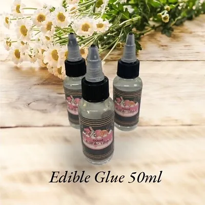 Edible Glue - Petal Glue - Cake Decorating - Sugar Flower Glue - 50ml • £8.99