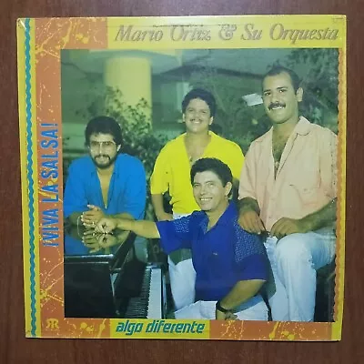 Mario Ortiz Y Su Orquesta – Algo Diferente [1988] Vinyl LP Latin Salsa Guaguanco • $31.98