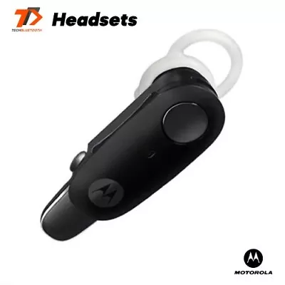 Motorola Boom Hx600 Bluetooth Headset  Black /clear Ear-gel • $54.99