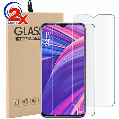 2x Tempered Glass Screen Protector For Oppo Reno2 Z/ Reno Z /A9 /A5/R17/R15/AX7 • $4.99