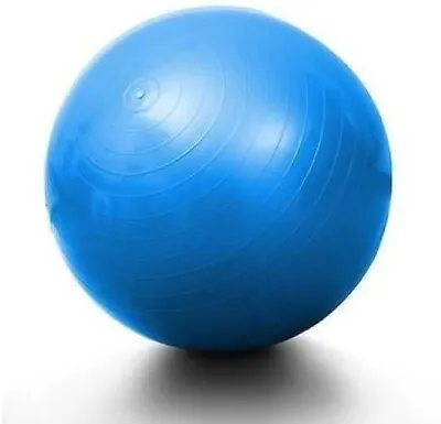 $13.29 • Buy 23  Exercise Workout Yoga Ball For Pilates Balance - Blue - With Pump NEW OPENED