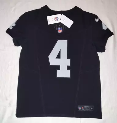 NEW Nike Vapor Elite Derek Carr Las Vegas Raiders Authentic Football Jersey 40 • $99.99