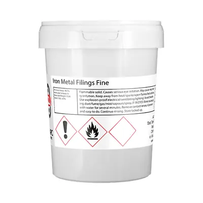 £18.50 • Buy 1kg Iron Metal Filings Fine -Magnetic, Magnetism Experiments *Free P&P*