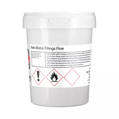 £18.50 • Buy 1kg Iron Metal Filings Fine -Magnetic, Magnetism Experiments *Free P&P*