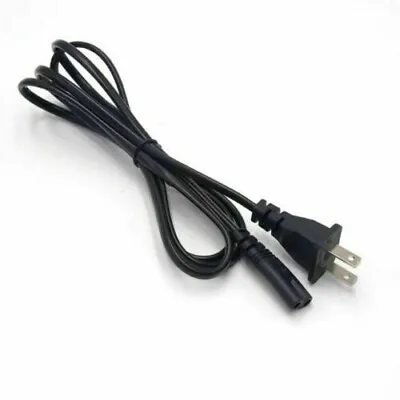 $4.79 • Buy US 2 Prong 2 Pin AC Power Cord Cable Charge Adapter For PC Laptop PS3 PS4 TV