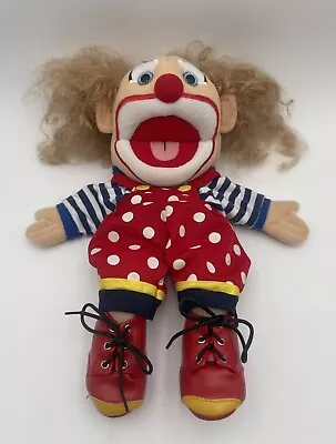 Sunny & Co Toys Hobo Clown Full Body Ventriloquist Hand Puppet 2000 Pretend Play • $45.98