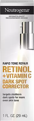 Neutrogena Rapid Tone Repair Retinol + Vitamin C Dark Spot Corrector Face Ser... • $78.60