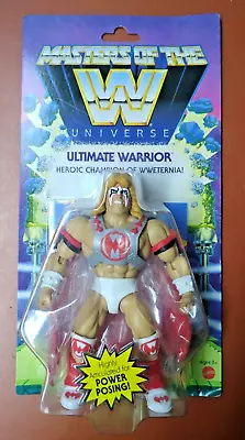 Masters Of The WWE Universe Ultimate Warrior Figure 2020 NEW • $24