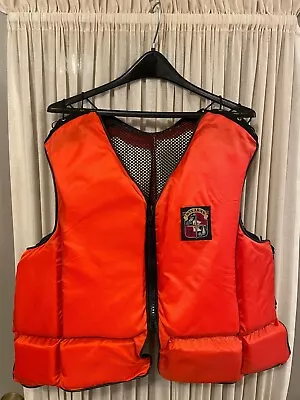 Stearns Industrial Life Vest Adult XL Orange Zip Up Adjustable #ILV400  • $40