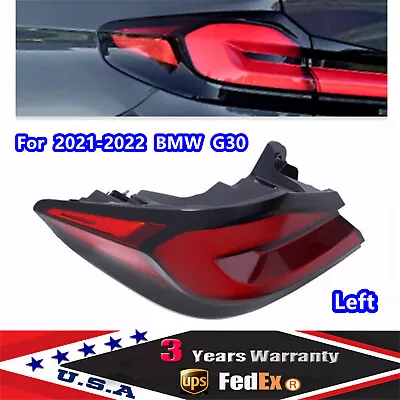 Left Outer LED Tail Light Rear Stop Lamp For BMW 5 Series G30 530 540 2021-2022 • $136