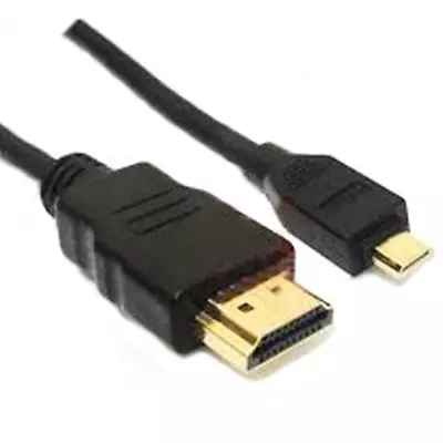 Micro-HDMI To HDMI(DM To AM)High SpeedUltra HD 24pGold1/3ft/6ft/10ft/15ft Lot • $6.99