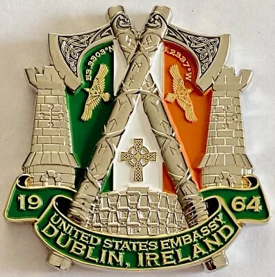 MSG-D Marine Security Guard Detachment Dublin Ireland Challenge Coin • $82.73