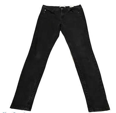 Mudd Jeans Womens Size 11 Black Denim Pants Pockets Ladies • $8.49