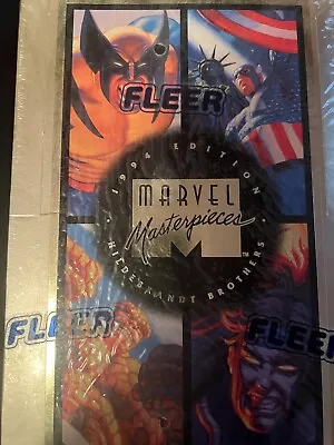 1994 Fleer Marvel Masterpieces Hildebrandt Bros. Factory Sealed Box • $325
