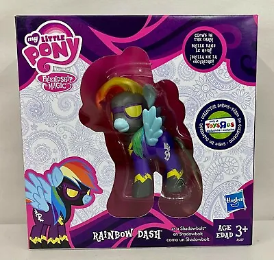 NEW My Little Pony Rainbow Dash Shadowbolt SDCC Toys R Us Exclusive 2013 • $18.95