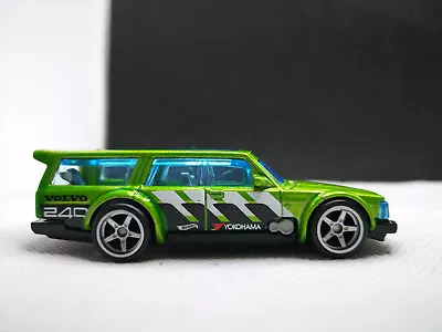 2023 HOT WHEELS PROTO FACTORY TEST RUN RIVET Green Volvo 240 Drift Wagon-RR.M121 • $12.99