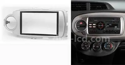 $53.20 • Buy Car Radio Fascia Stereo Frame For Toyota Yaris Installation Dash Trim Bezel Kit
