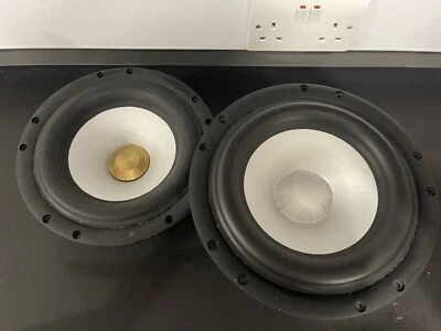 Scanspeak 23W/4557T00  23cm Subwoofer  And Matched  23W/0-00-00 Passive Radiator • £190