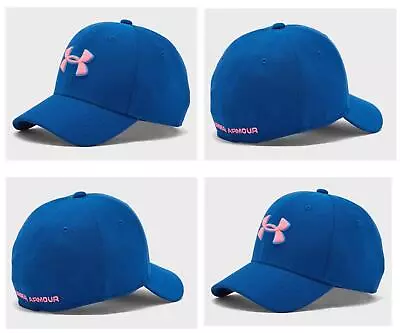 Under Armour Youth/Kids Blitzring 3.0 Sports Cap Baseball Blue Cap Sun Cap • £9.99