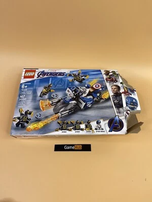 £7.74 • Buy LEGO Marvel Avengers Minifigures Captain America & Outriders Manual & Box #76123