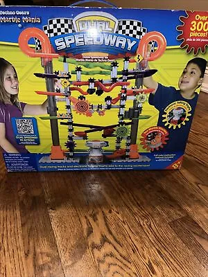 Techno Gears Marble Mania Dual Speedway DISCONTINUED RARE Building Marble Fun • $38.50