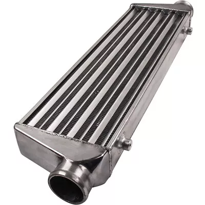 Universal Turbo Intercooler 27 X7 X2.5  2.5  Inlet / Outlet Aluminum Tube & Fin • $57.60