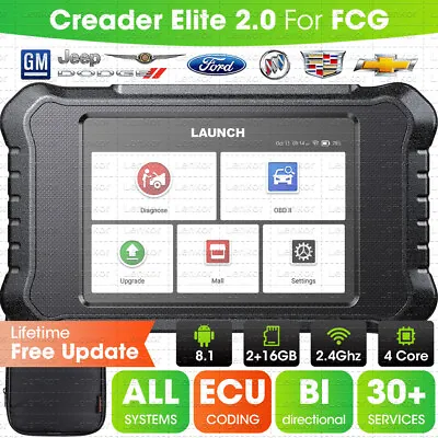 2024 LAUNCH X431 CRE 2.0 Bidirectional Diagnostic Scanner Tool For Ford/GM/Jeep • $169