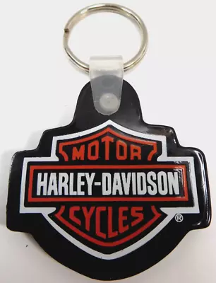 Harley Davidson Motorcycles Key Ring Keychain Rubber Route 66 Tulsa • $5.88