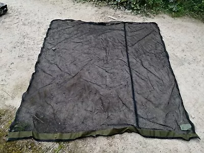 British Army 12×12 Tent Door Flysheet Flyscreen Netting Fabric Military Spare • £25