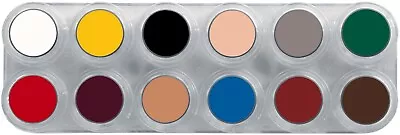 Grimas Creme 12 Colour Make Up Palette - Face Paint SFX Professional Grease • £39.99