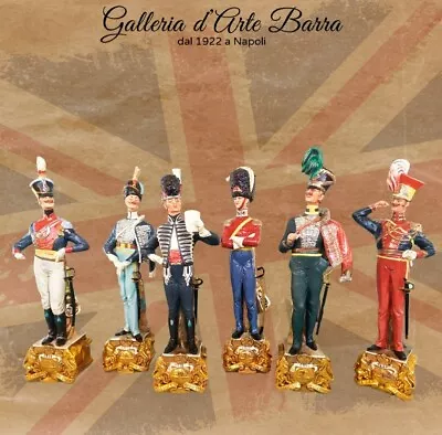 £2596.93 • Buy Capodimonte Porcelain, Series Of 6 'Soldiers English'