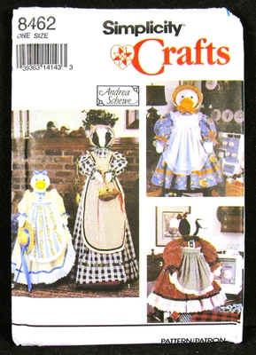 $8.99 • Buy Simplicity 8462 Cow And Duck Covers For Vacuums And Sewing Machines Uncut
