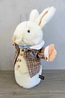 The Puppet Company White Alice In Wonderland Classic Hand Puppet Soft Toy 14'' • £9.99