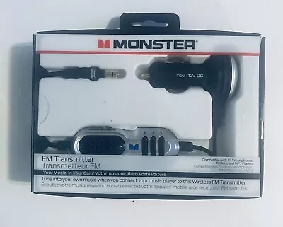 Monster RadioPlay 300 Universal Full Spectrum FM Transmitter MBL-FM XMTR300 • $13.99