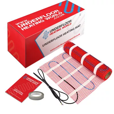 Electric Underfloor Heating Mat Kit 150W/m2 - Next Day Delivery • £273.99