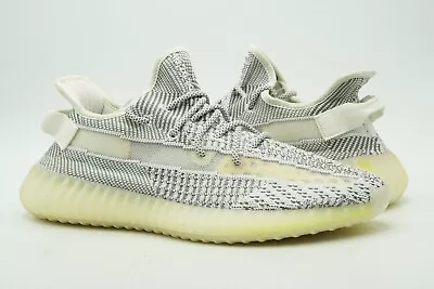 Adidas Yeezy Boost 350 V2 New Size 10.5 Static White Grey Ef2905 • $179.99