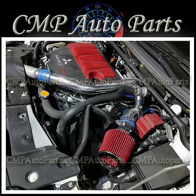 BLUE RED COLD AIR INTAKE KIT FIT 08-15 MITSUBISHI LANCER EVOLUTION X 2.0L Turbo  • $1008.98