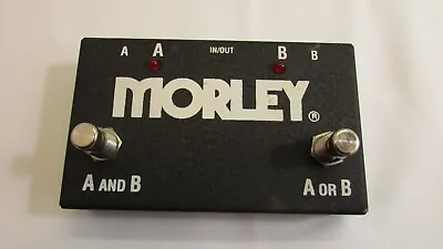 Morley 9v Aby Mix Electric Guitar Effect Pedal - Black ~ • $19.99