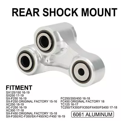 Motorcycle Shock Mount For SX 125/250 SX-F 250/350/450 XC-F 350/450 2016-2019 • $58.99