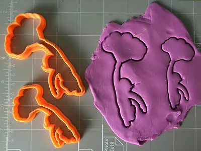 Boy/ Monkey Flying With Balloon Cookie Cutter - Available In 2 Sizes • $8.58