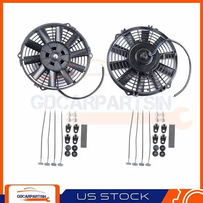 9  Inch Electric Radiator Cooling Fan For 1990-2001 Acura Integra 12V 1600CFM 2X • $39.91