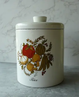 Vintage Ransburg Rice Canister  • $14.99